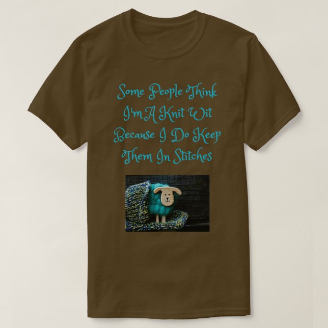 Camiseta Knit Wit Se Mantiene En Los Pies (Diseño del anverso)