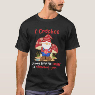 Camiseta Knit Yarn Seamstress Knitting Gnome Lov