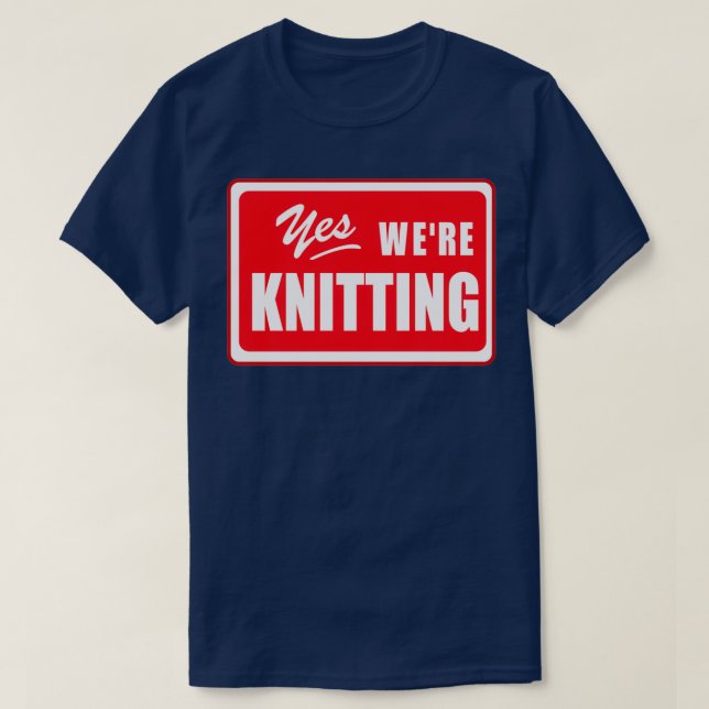 Camiseta Knits Lovers Gift Craft Yarn Knitters Club (Diseño del anverso)