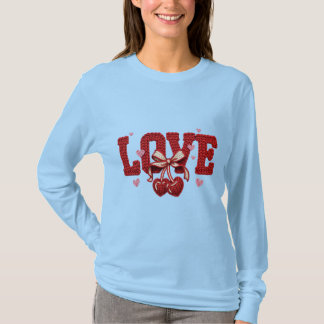 Camiseta Knitted Love Womens Tshirt 