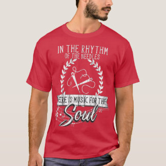 Camiseta Knitter Knit Yarn Needle Crochet