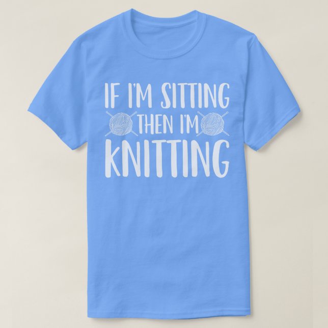 Camiseta Knitter Yarn (Diseño del anverso)