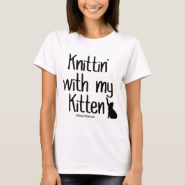 Camiseta Knittin con mi gatito