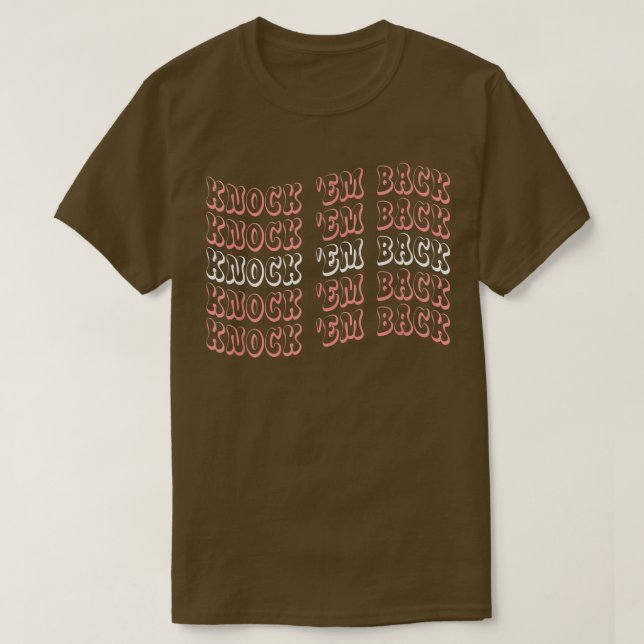 Camiseta Knock Em Back Cute Wallen Funny Tee (Diseño del anverso)