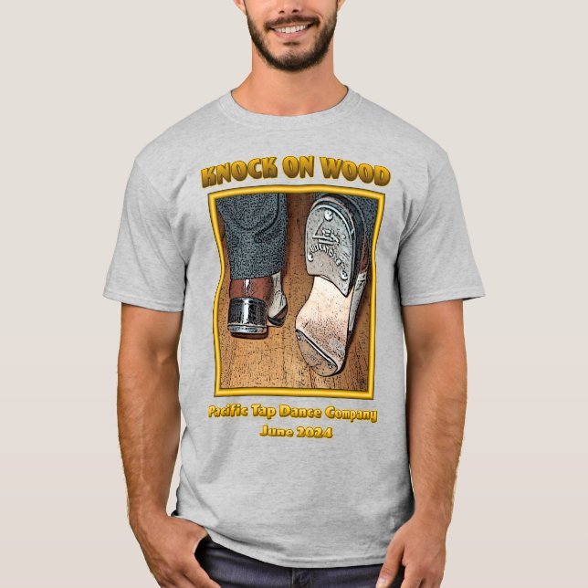 Camiseta KNOCK EN MADERA Pacific Tap Dance Company T-Shirt (Anverso)
