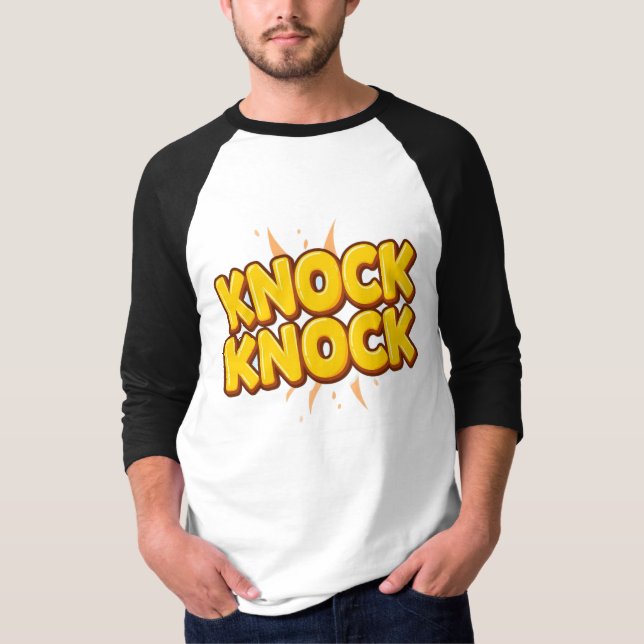 Camiseta Knock knock (Anverso)