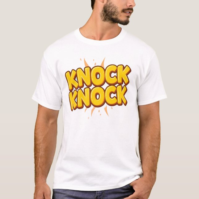 Camiseta Knock knock (Anverso)