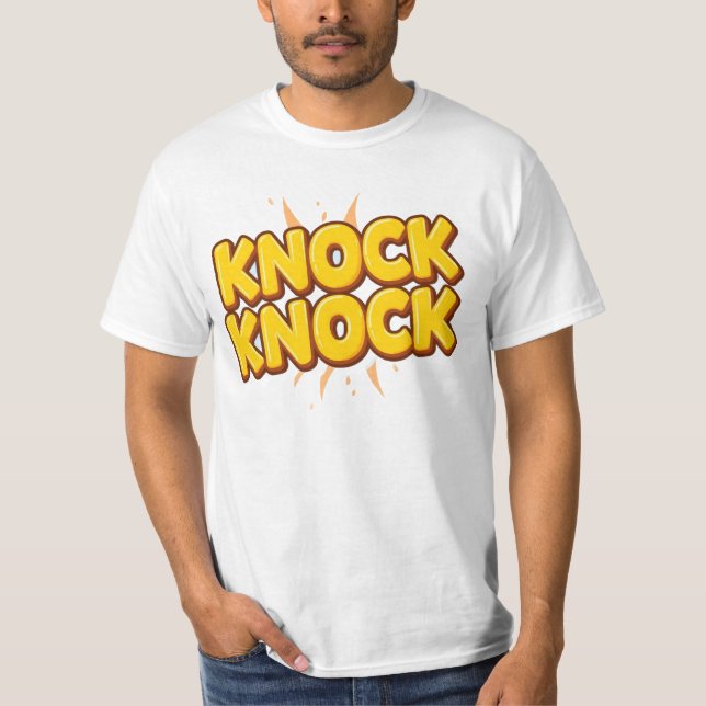 Camiseta Knock knock (Anverso)