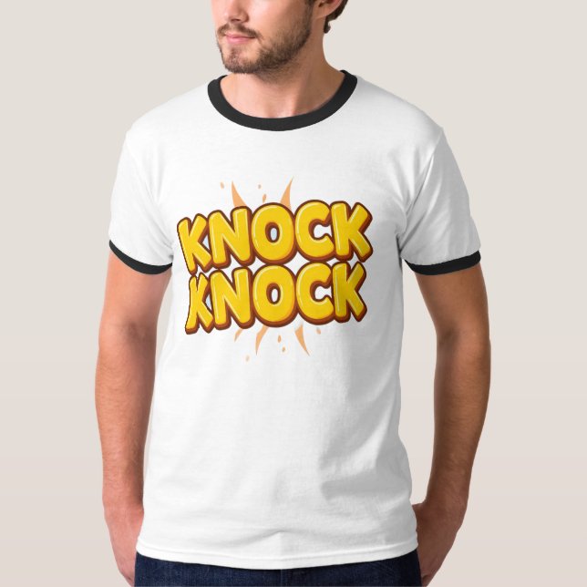 Camiseta Knock knock (Anverso)