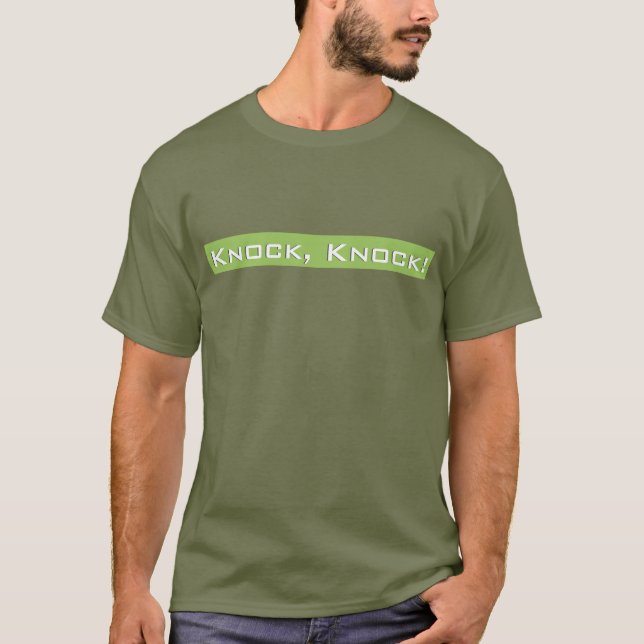 Camiseta Knock Knock (Anverso)