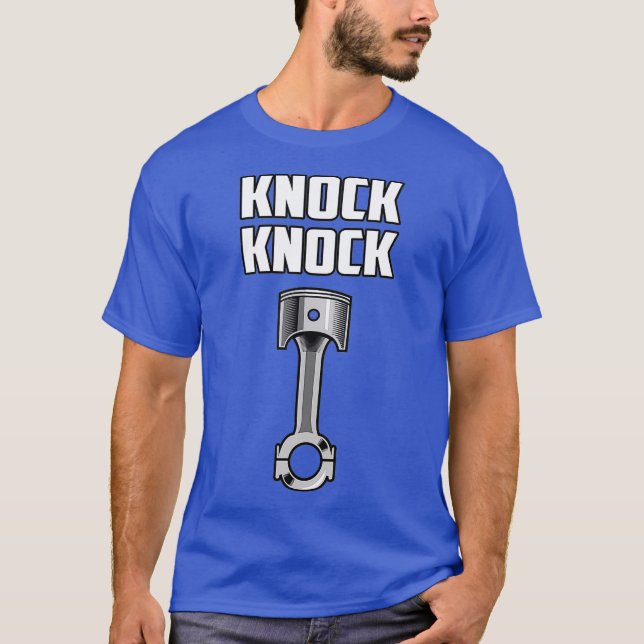 Camiseta KNOCK KNOCK Piston para hombres (Anverso)
