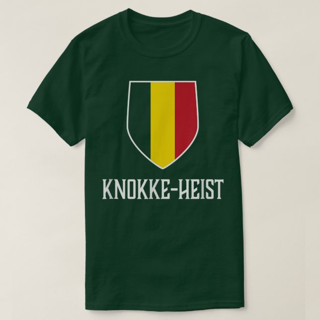 Camiseta Knokke-Heist, Bélgica - Shirt belga belga (Diseño del anverso)