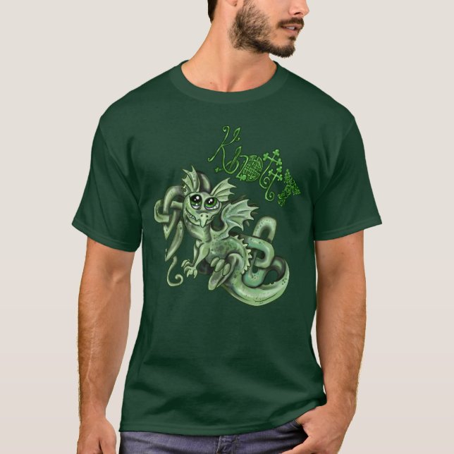 Camiseta Knotty lil Dragon~Camisas nudistas (Anverso)