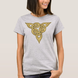 Camiseta Knotwork Celtic Gold