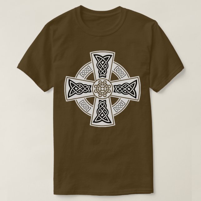 Camiseta Knotwork de alta intercalación celta 5 (Diseño del anverso)