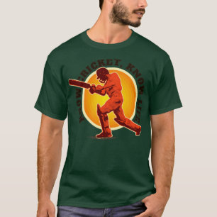 Camiseta Know Cricket Know Life Vintage 