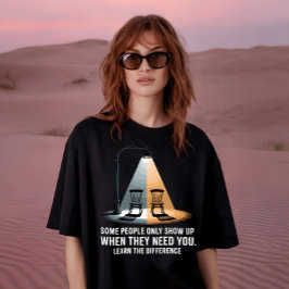 Camiseta Know the Difference Quote Mental Health T-Shirt