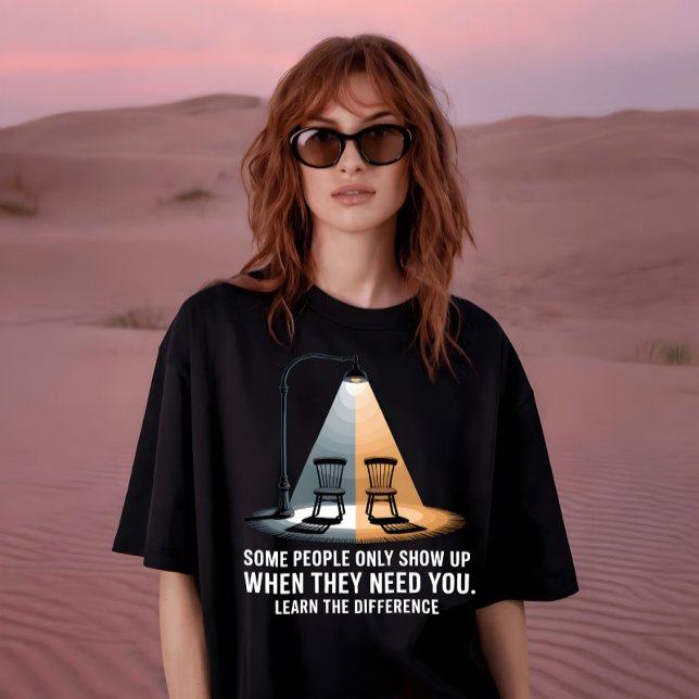 Camiseta Know the Difference Quote Mental Health T-Shirt (Subido por el creador)