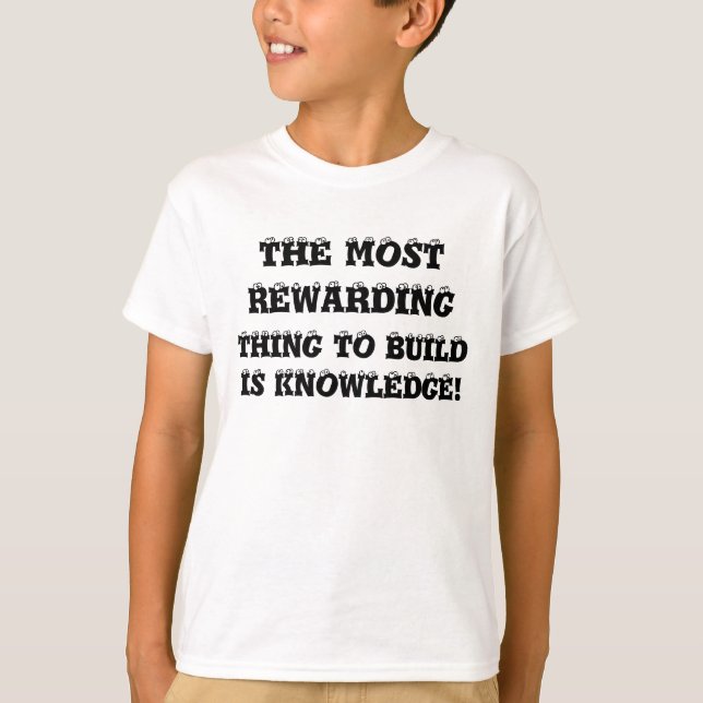 CAMISETA KNOWLEDGE! (Anverso)
