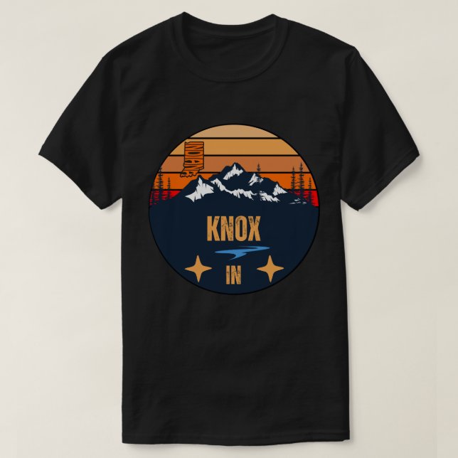 Camiseta Knox, Indiana (Diseño del anverso)