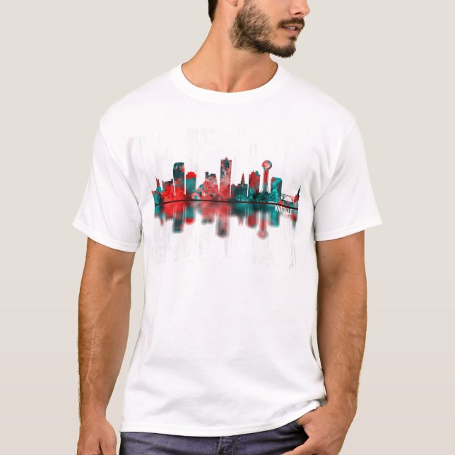 Camiseta Knoxville Tennessee Skyline (Anverso)