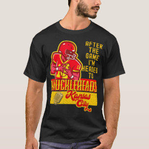 Camiseta Knuckleheads Kansas City Music Retro BBQ FrontBack