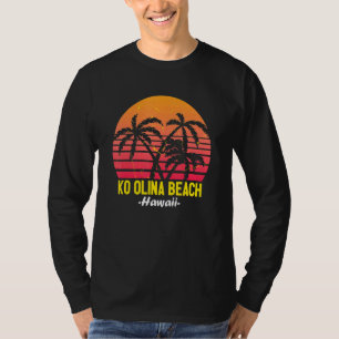 Camiseta Ko Olina Beach Hawaii Oahu Hawaiian Sunset Palm Tr