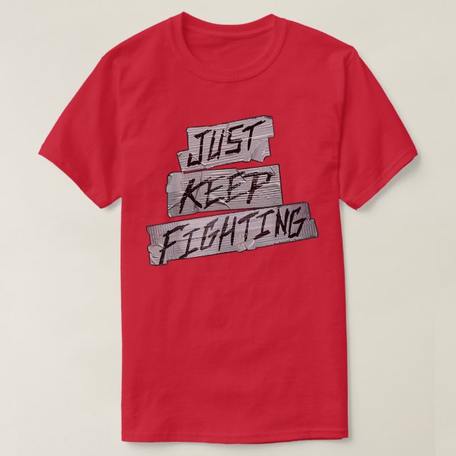 Camiseta KO Sigue Luchando (Diseño del anverso)