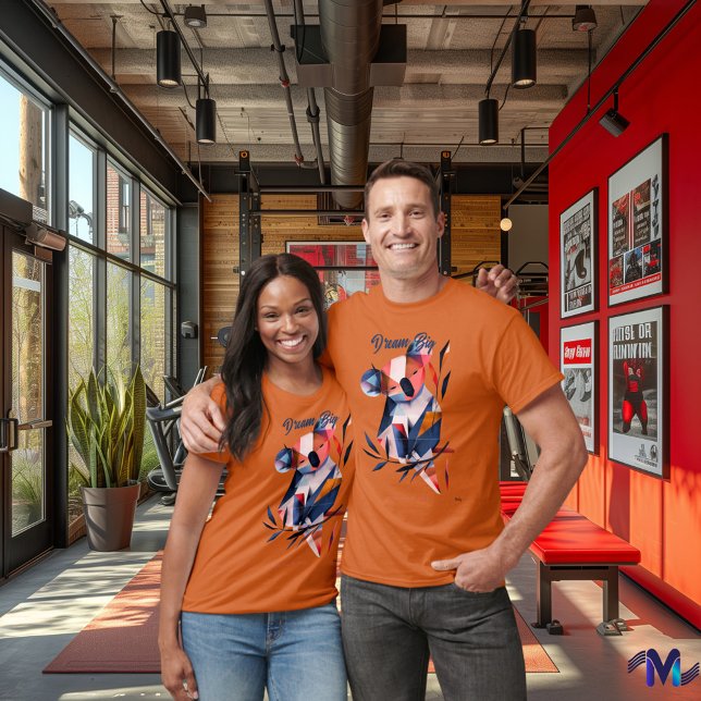 Camiseta Koala Abstracto Soñador (Subido por el creador)