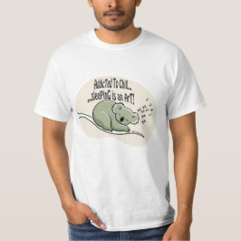 Camiseta Koala Addicted to Chill 1 message humour