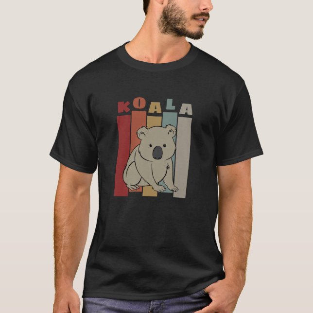 Camiseta Koala Australia Day Cute Retro Koalabear (Anverso)