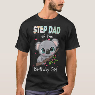 Camiseta Koala Bear Birthday Stepdad Of The Birthday Girl K