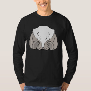 Camiseta Koala Bear Body Belly Costume Fácil Halloween