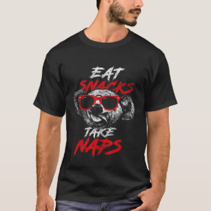 Camiseta Koala Bear Come Snacks Take Naps