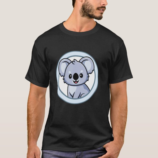 Camiseta Koala Bear Cute Adorable Kawaii Bears Animals (Anverso)