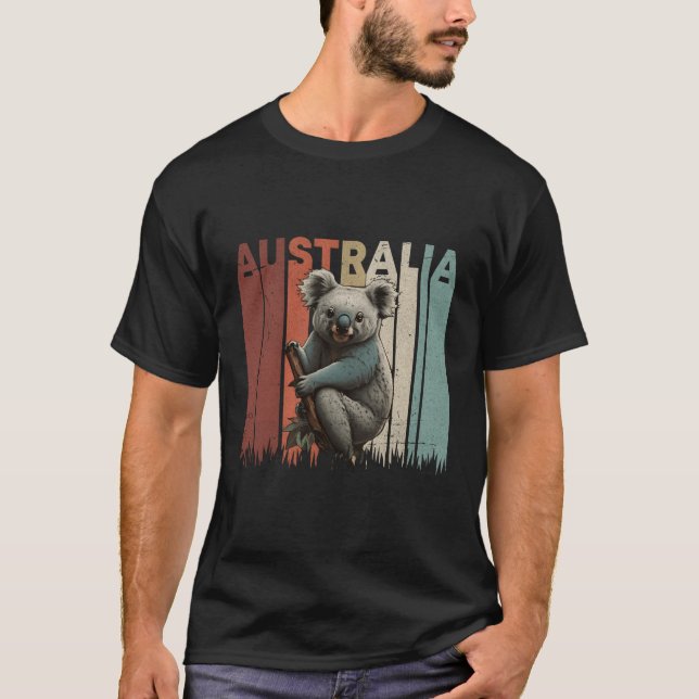 Camiseta Koala Bear Dolorido Australiano Koala (Anverso)