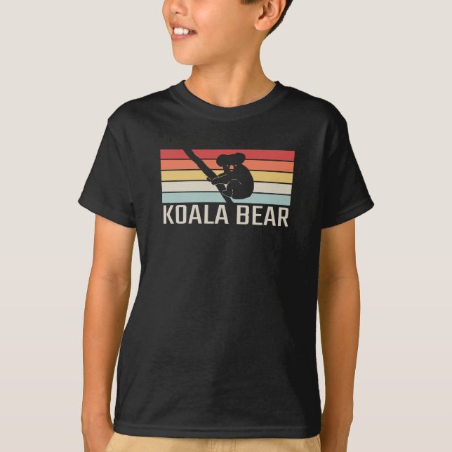 Camiseta Koala Bear Retro (Anverso)