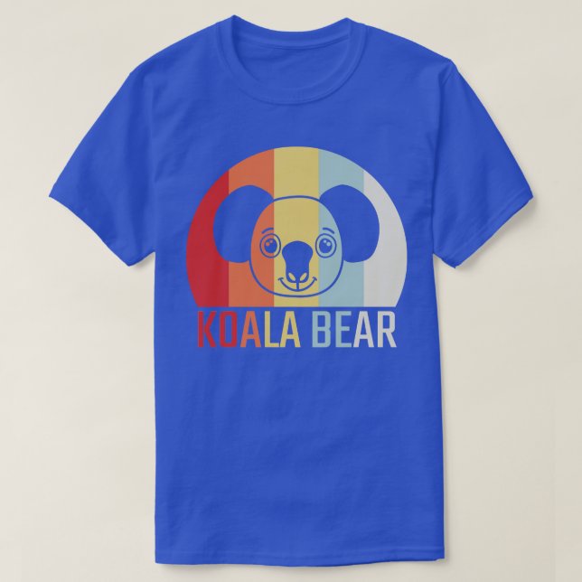 Camiseta Koala Bear Retro 2 (Diseño del anverso)