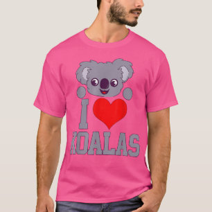Camiseta Koala Bear Shirt I Love I Heart Koala 1191