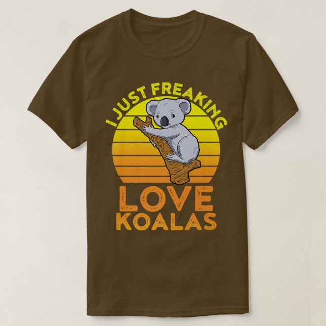 Camiseta Koala Bear Shirt I Love I Heart Koala Premium (Diseño del anverso)