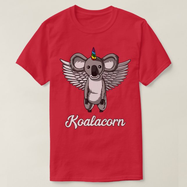 Camiseta Koala Bear Unicorn Koalacorn (Diseño del anverso)