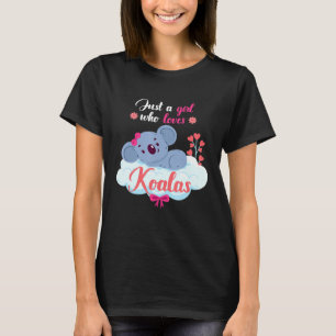 Camiseta Koala Bear Zoo Keeper Mujeres Koala