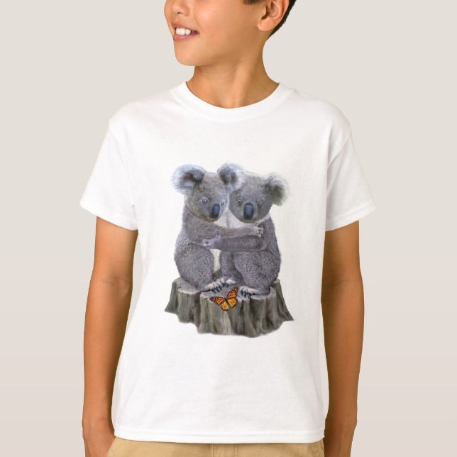 CAMISETA KOALA BEBÉ ABRAZOS (Anverso)
