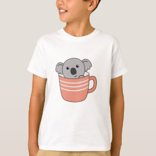 Camiseta Koala Café Copa Animales Cute Koalas