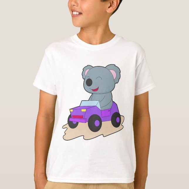 Camiseta Koala Car (Anverso)
