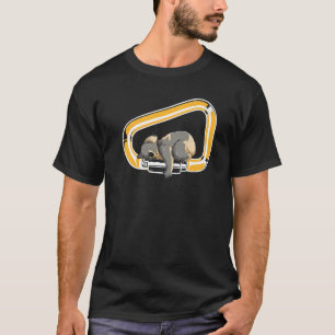 Camiseta Koala Carabiner Climbing Animal Cute Bouldering