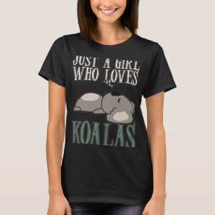 Camiseta Koala Chica que ama a Koalas Bear Australia