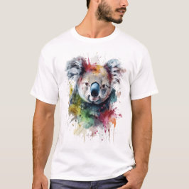 Camiseta Koala Colorido: una ilustración vibrante