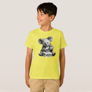 Camiseta Koala comiendo un bocadillo Oso Cuerdo