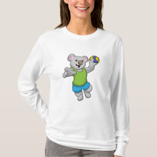 Camiseta Koala con deportes de balonmano